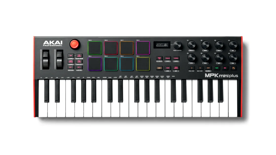 AKAI MPK Mini Play MK3 - Compact MIDI Keyboard | Musique Dépôt