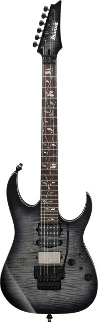 Ibanez RG Axe Design Lab Made in Japan 6 String HSH Electric Guitar - Black  Rutile | Musique Dépôt