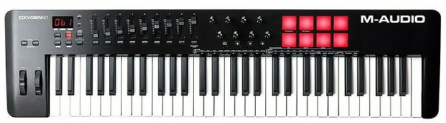 M-AUDIO 61-Key USB MIDI Performance Keyboard Controller