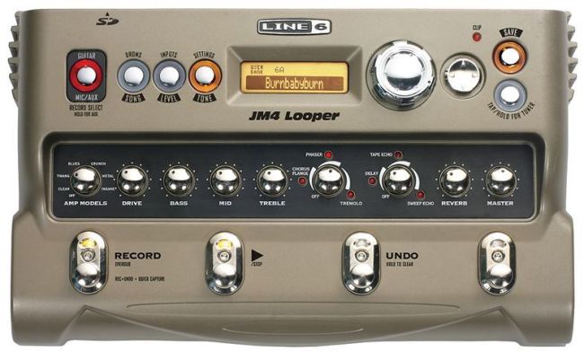 Line 6 jm4 looper pédale