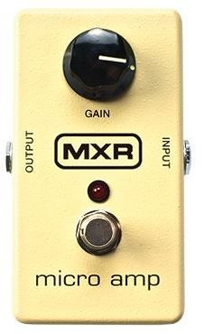 MXR micro amp pédale | Musique Dépôt