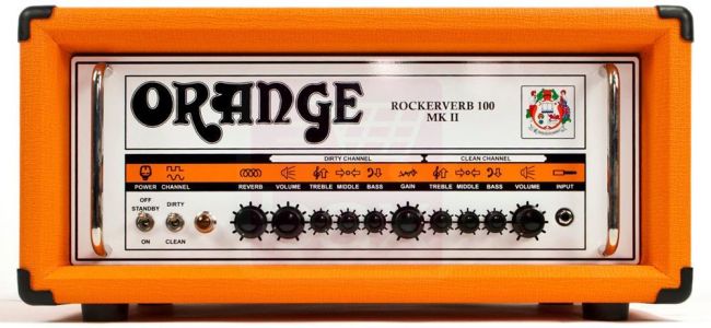 Orange Rockerverb MKII 100 Watt Guitar amp head | Musique Dépôt