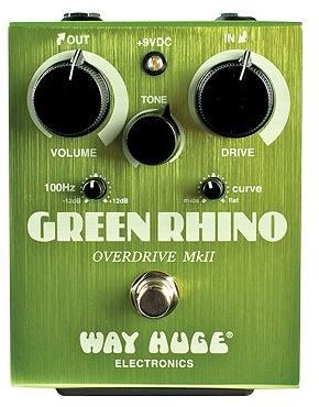 Way Huge By Dunlop - Green Rhino overdrive | Music Depot | Musique