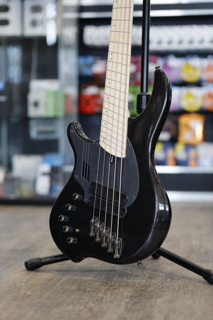 NG2 - 5 String - Metallic Black - Left Handed Bass Guitar