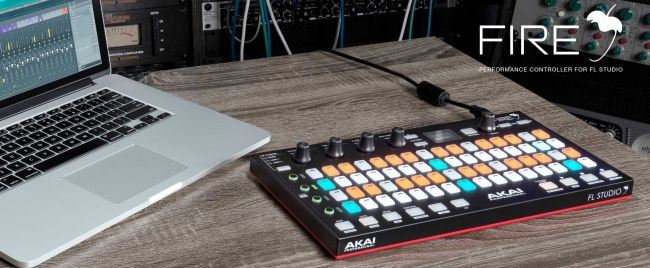 Akai Fire fruity loop dedicated controller usbakai | Musique Dépôt