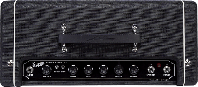 Supro 1812R Blues King 12 15 Watt 1x12 Tube Guitar Combo Amp Black