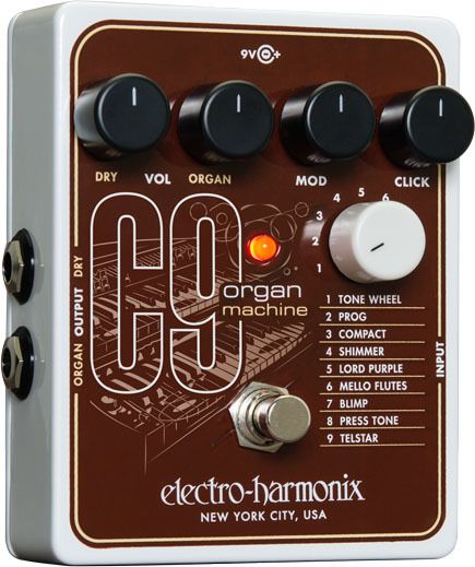 Electro Harmonix C9 Organ machine 9.6DC-200 PSU inclus