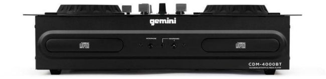 Gemini CDM-4000BT Dual CD/USB Media Player With Bluetooth