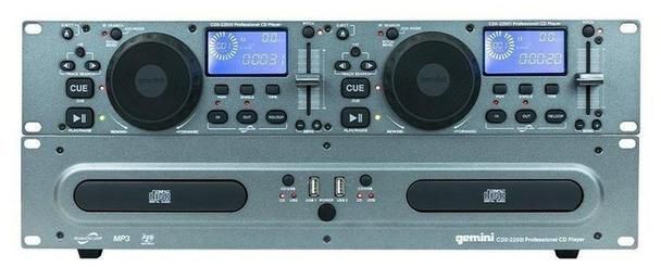 Gemini CDX-2250i DJ CD Media Player with USB
