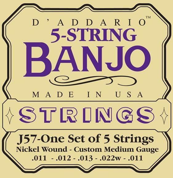 Heavy banjo store strings