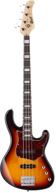 Cort GB34J Double Cutaway Electric Bass Guitar | Music Depot