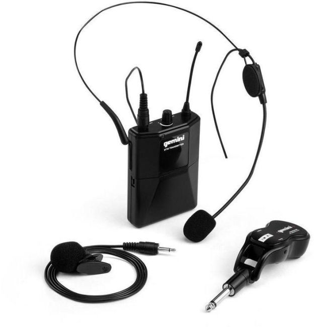 Musique　Dépôt　Wireless　System　Lavalier　Microphone　Gemini　GMU-HSL100