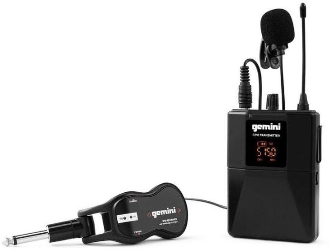 Gemini GMU-HSL100 Wireless Lavalier Microphone System | Musique Dépôt