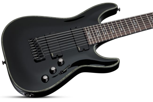 Schecter Hellraiser C-8 EMG 8 String Electric Guitar | Musique Dépôt