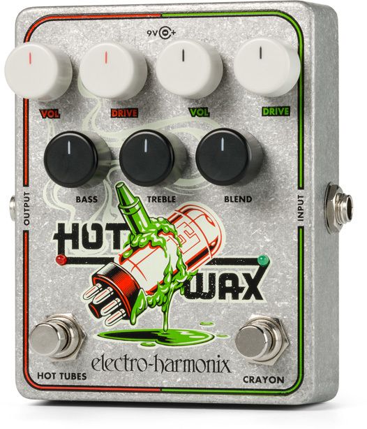 Electro Harmonix HOT WAX Dual Overdrive Pedal | Music Depot