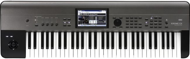 Korg KROME61EX 61-key Synthesizer Workstation | Musique Dépôt