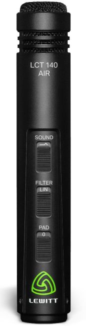 Lewitt LCT-140-AIR Small diaphragm condenser microphone | Musique