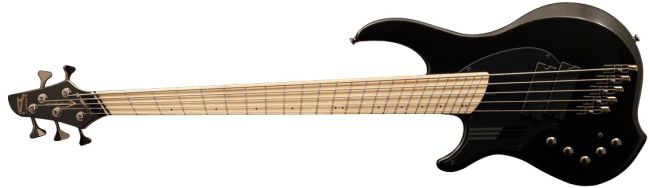 NG3 - 5 String - Metallic Black - Left Handed Bass Guitar