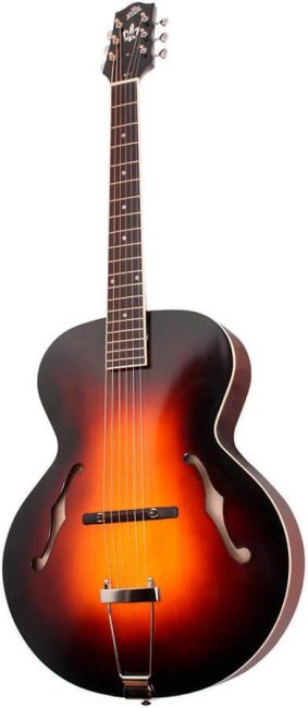 Recording King LH-600-VS LH-600 The Loar Acoustic Archtop Guitar, All Solid  Hand Carved Top & Back