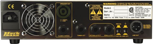 MarkBass LITTLEMARK250-BlackLINE Bass Head 250 Watts | Musique Dépôt