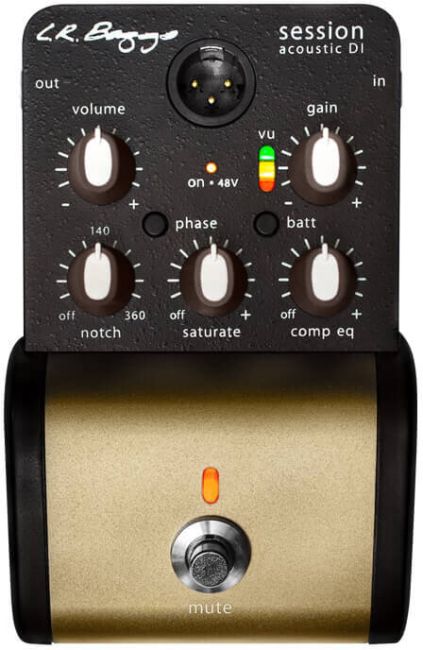 Stomp Box style DI, Notch control and Comp/EQ | Musique Dépôt