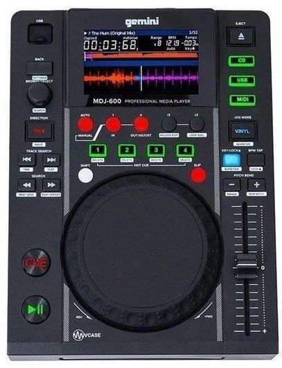 Gemini MDJ-600 Professional CD and USB Media Player