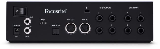 Focusrite Clarett+ 4Pre 18-in/8-out audio interface