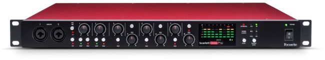 Focusrite Scarlett-Octopre Multichannel mic pre expansion