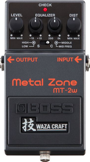 Boss MT-2W Metal Zone Waza Craft Pedal