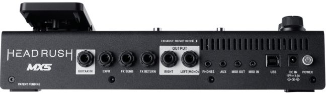 Headrush MX5 compact multi-effects for Guitar and Bass | Musique Dépôt