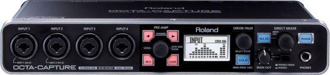 Roland OCTA-CAPTURE Hi-Speed USB Audio Interface | Musique Dépôt