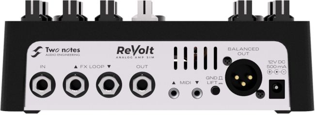 Two Notes ReVolt Guitar Tube Driven Amp Simulator | Musique Dépôt