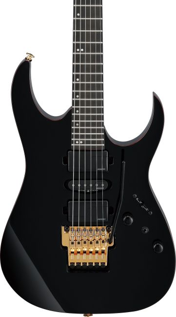 Ibanez RG Prestige 6str Electric Guitar, Case - Black | Musique Dépôt