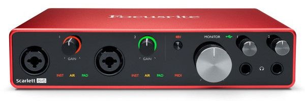 Focusrite Scarlett 8i6 3rd Gen USB Audio Interface | Musique Dépôt