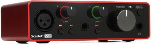 Focusrite Scarlett Solo 3rd Gen USB Audio Interface | Musique Dépôt