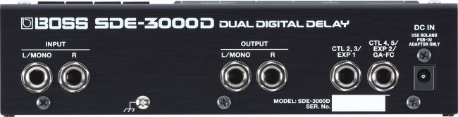 Roland Boss Dual Digital Delay SDE-3000D Guitar Effect Pedal 