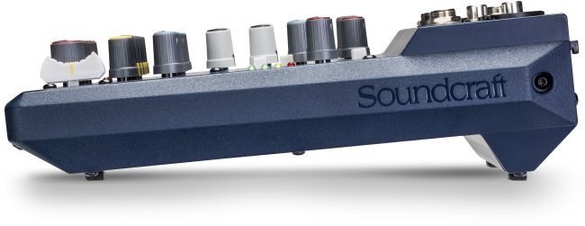 SOUNDCRAFT 8 ch desktop mixer with USB and Effects | Musique Dépôt