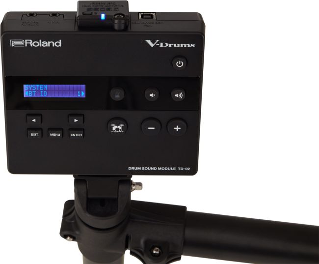 Roland TD-02KV 5-piece Electronic Drum Kit with Stand | Musique Dépôt