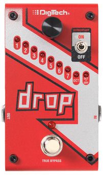 Digitech DROP Polyphonic drop tune pitch shift pedal | Musique Dépôt