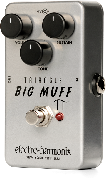 Electro Harmonix TRIANGLE BIG MUFF Distortion/Sustainer | Musique