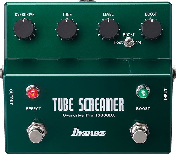 Ibanez TS808DX Tube Screamer Booster/Overdrive Pedal | Musique Dépôt