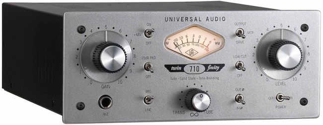 Universal Audio 710 Twin-Finity préampli micro | Musique Dépôt