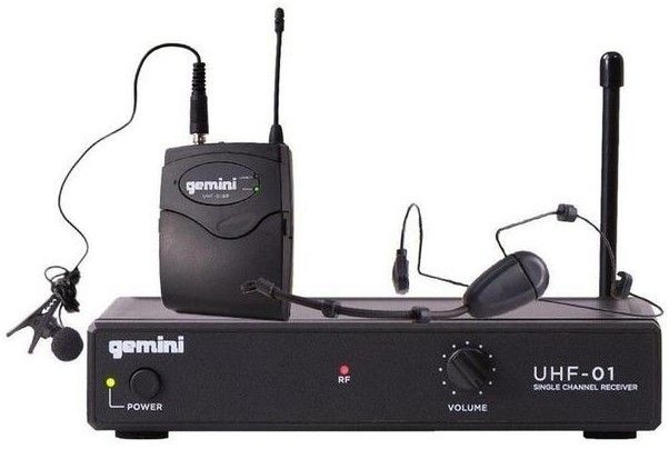 Gemini UHF-01HL Wireless Lavalier Microphone System