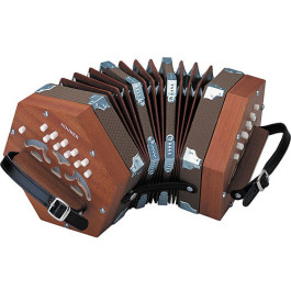 【定価10万円】コンサーティーナ HOHNER D40 希少　動作確認済 Hohner D40 Concertina G/C Mahogany | Musique Dépôt Musique Dépôt