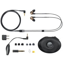 ヘッドホン SE535-CL-A Shure SE535-CL - Sound Isolating Earphones | Musique Dépôt Musique