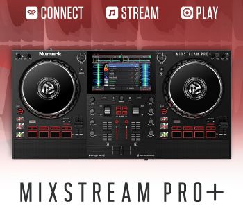 Numark Mix Stream Pro Go Standalone Wireless Battery Powered DJ 