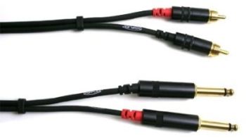 3,5 mm (1/8 pouce) stéréo femelle à 2 Dual Rca femelle stéréo audio  splitter Y Câble adaptateur pour Conne