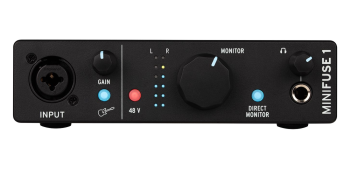 Arturia Interface audio USB - 4 entrées /sorties MiniFuse 4 noire