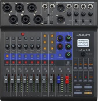 Zoom LiveTrak L12 12-channel Digital Mixer / Recorder | Musique Dépôt