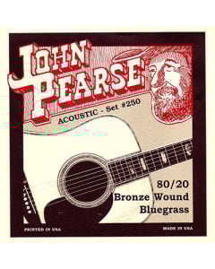 John Pearse JP250 Bluegrass Acoustic Guitar Strings